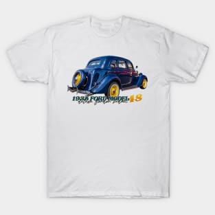 1935 Ford Model 48 Deluxe Fordor Sedan T-Shirt